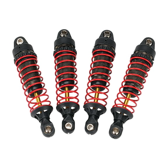 Traxxas 7665 Aluminum GTR Shock Set Parts for RC Car/Truck Replacement, 4 Piece