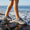 thumbnail image 2 of Stepedia Barefoot Water Shoes for Kids Boys Girls Wide Toe Box and Quick-Dry Sneakers for Hiking Swimming Beach Walking, Gray, 2 of 8