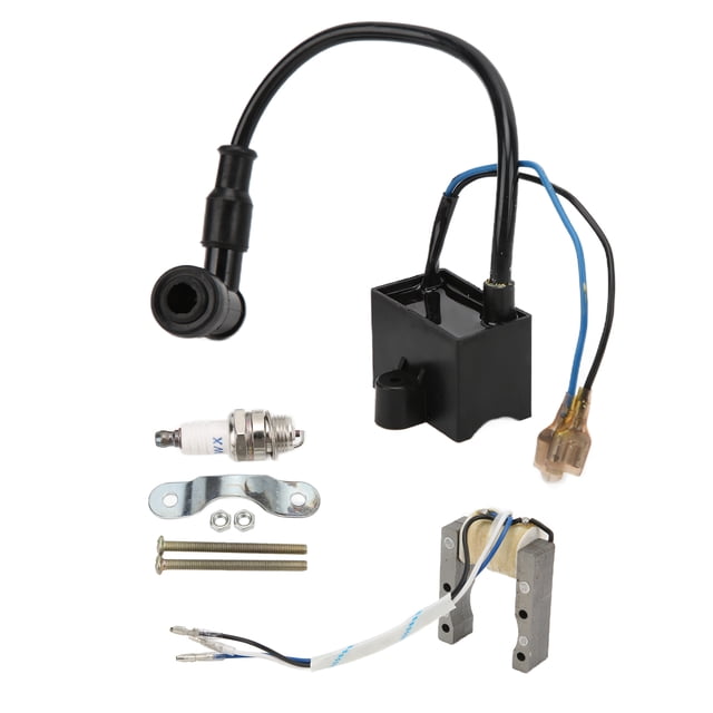 Conjunto de Cdi de Bobina de Encendido, Goma de Estator de Magneto Duradero Confiable para USAR Metal para una bicicleta motorizada de 49cc-80cc