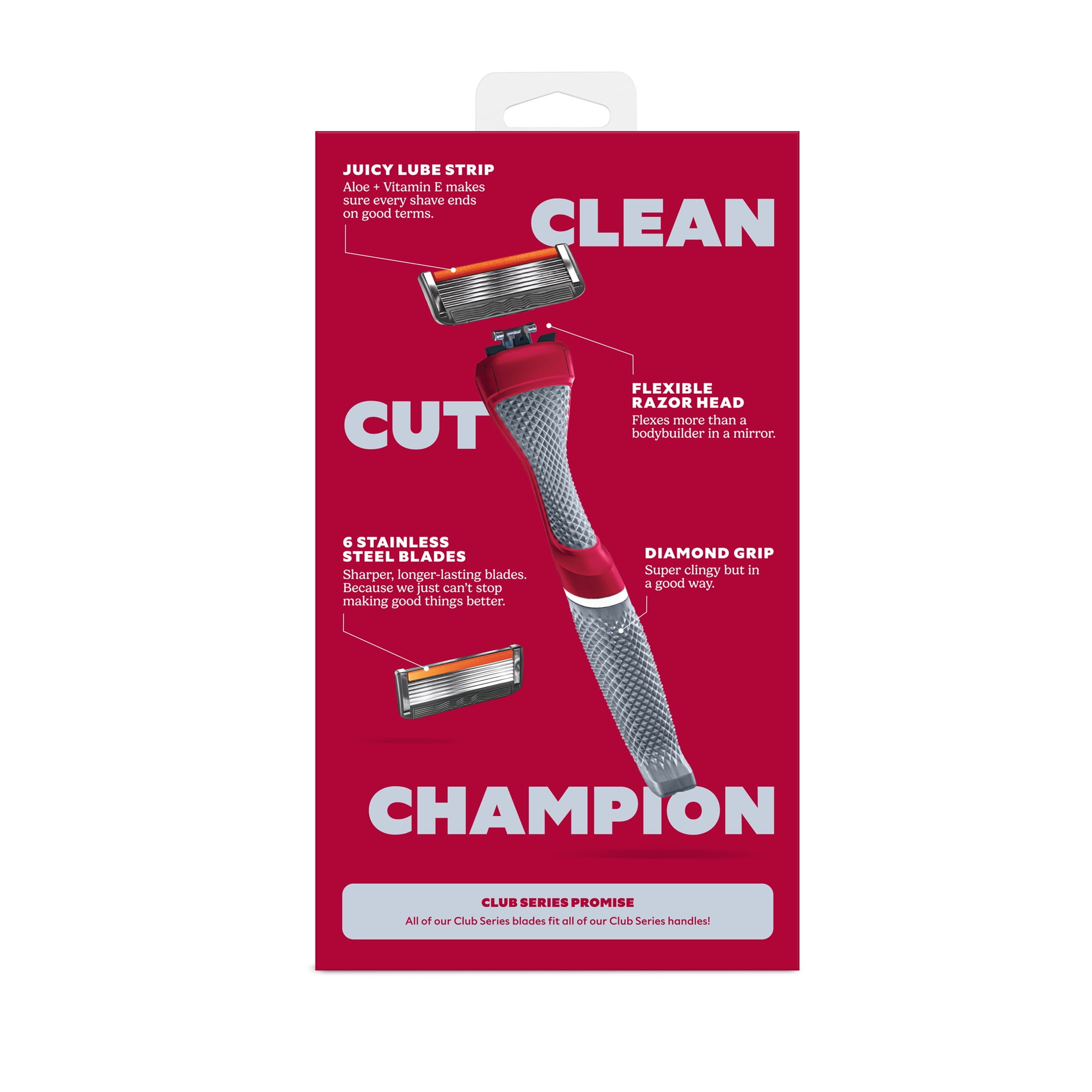 Dollar Shave Club Arkansas 6-Blade Razor Starter Set