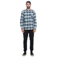 thumbnail image 4 of Ashford & Brooks Mens Flannel Button Down Plaid Long Sleeve Casual Shirt, 4 of 5