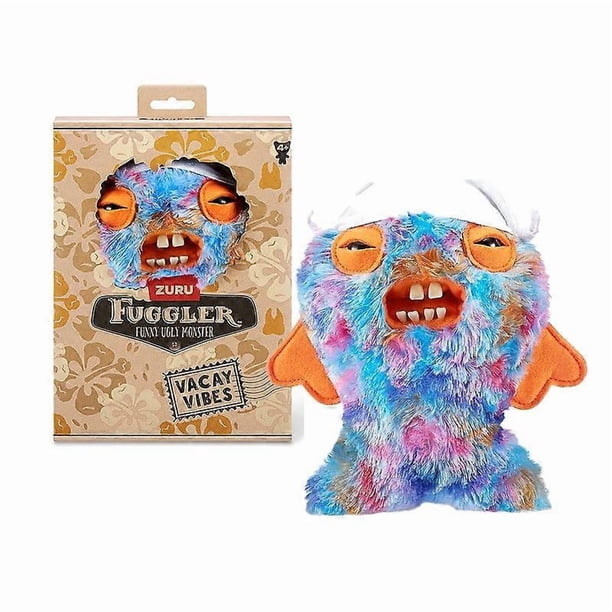 Fuggler Funny Ugly Monster Plush Vacation Series Sketchy Squirrel Mr Fuggler Original Buttons Rabid Rabbit Munch Much Toys Gifts
