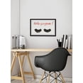 thumbnail image 6 of Marmont Hill Hello Gorgeous! By Alison B Illustration Framed Wall Art, 30" x 1.5", 6 of 6