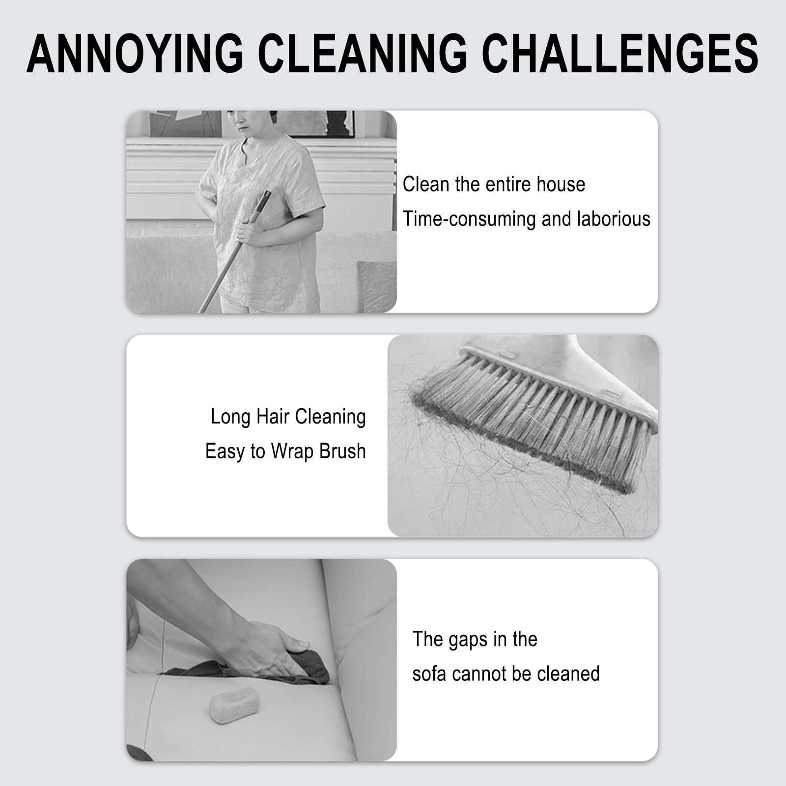 QTOCIO Cleaning Tools, 6000pa Car Vacuum Cleaner Car Portable Portable Portable Household Small Vacuum Cleaner High Power