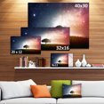 thumbnail image 3 of Single Tree Space Background - Trees Canvas Art Print, 3 of 4