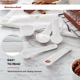 thumbnail image 5 of Juego de 5 cucharas dosificadoras KitchenAid, color blanco, 5 of 5