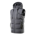 thumbnail image 2 of Women's Heated Vest Fast Warm Up 7 Heat Zones Usb Smart Temperature Control Electric Warming Jacket Hooded Sleeveless Heating Clothing Thermal Winter Outdoor Vest for Women, 2 of 3