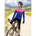thumbnail image 6 of Terry Soleil Long Sleeve Bike Jersey - Womens Athletic Fit UPF 50+ Sun Protection - 14 Inch Front Zip Cycling Top, 6 of 11