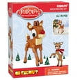 thumbnail image 6 of Brickcraft Rudolph Brick Building Kit (76-Plastic Piece Set), Christmas Figure Décor, Holiday Gift Idea for Children, Adults, Friends and Family, 6 of 8