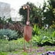 thumbnail image 4 of Decoraciones en apariencia de de estatua de jardín de de metal, estatuilla de creativa adorable, estacas de animales para inauguración de la Flor rosa shamjiam Estatua de pato, 4 of 8
