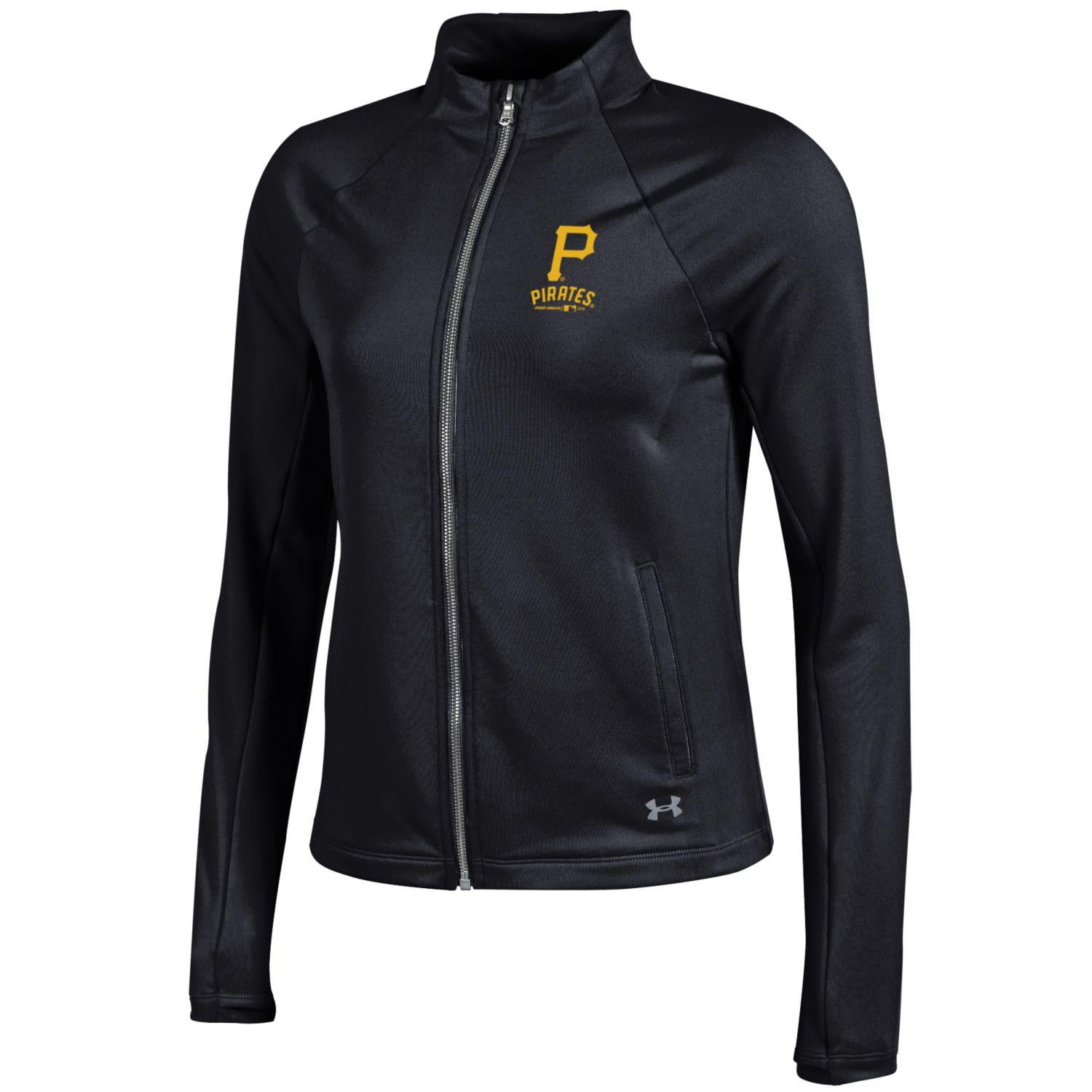 Pittsburgh Pirates Under Armour Women's Fleece Full-Zip Jacket Black by Gear For Sports/Under Armour