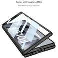 thumbnail image 4 of ELEHOLD for Samsung Galaxy Z Fold 6 Case, Luxury Slim Rugged Ring Holder Kickstand All-Inclusive Shockproof Protective Case with Screen Protector for Samsung Galaxy Z Fold 6,Darkgreen, 4 of 8