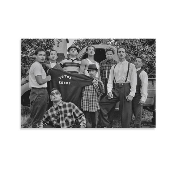 Blood In Blood Out Bound By Honor Vatos Locos Movie Poster (1) Gifts Canvas Painting Poster Wall Art Decorative Picture Prints Modern Decor 12x18inch(30x45cm)