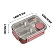 thumbnail image 3 of Stainless Steel Lunch Box, Sealed & Leak-proof Food Container with Phone Stand, & Wave Safe for Easy Heating, Perfect for Office Workers, Learner, and On-the-go Meals,Vsgery, 3 of 7