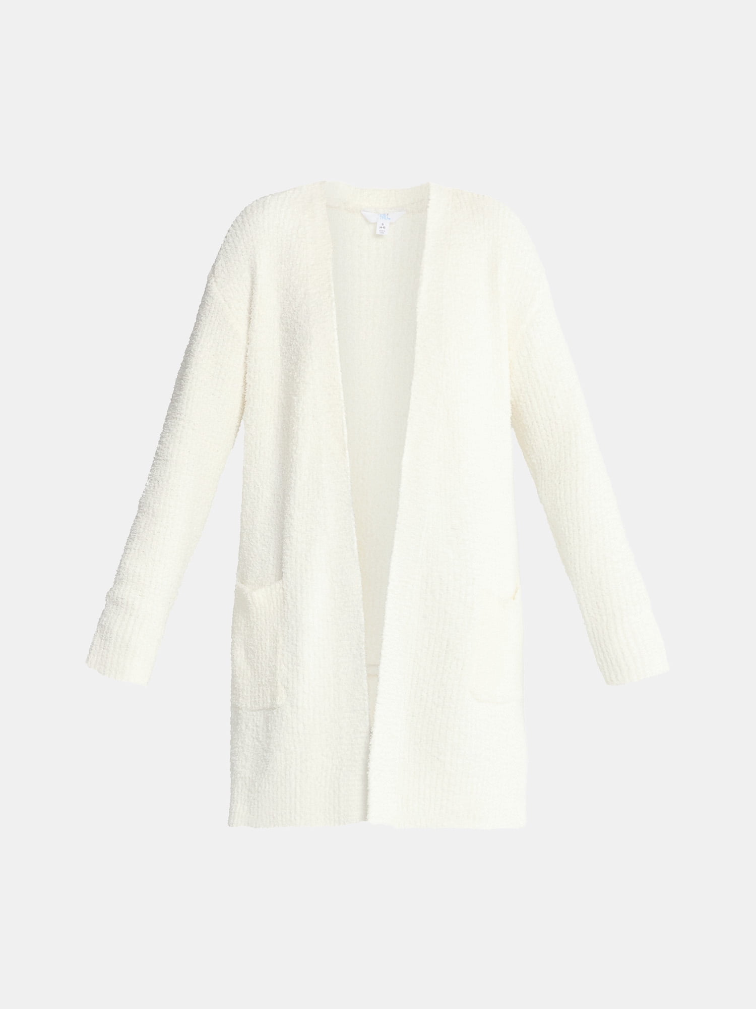 Time and Tru Women’s and Women’s Plus Super Soft Longline Cardigan Sweater, Lightweight, Size XS-4X