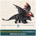 thumbnail image 3 of Dragon Toy DreamWorks Dragons Red Death Fury Devouring 28cm, 3 of 9