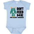 thumbnail image 3 of Inktastic Dont Feed Me with Monster Boys or Girls Baby Bodysuit, 3 of 5