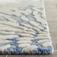 thumbnail image 3 of Safavieh Bella Collection BEL129B Handmade Dark Blue and Ivory Premium Wool Area Rug (6' x 9'), 3 of 3