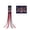C, variant on 4th of July Windsock Flag, 250th Anniversary Commemorative Wind Sock Flags, Red White Blue USA Flag Outdoor Decoration for Garden Porch, Patriotic Decorations