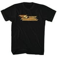 thumbnail image 1 of ZZ Top Groupe de Rock Groupe de Musique Logo Or Adulte American Classics T-Shirt Tee, 1 of 2