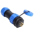 thumbnail image 1 of IP68 SP21 4Pin Waterproof Plastic Aviation Plug Socket Connector (4Pin), 1 of 9