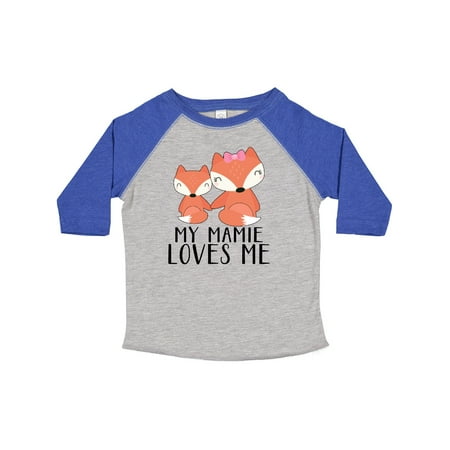 

Inktastic My Mamie Loves Me Gift Toddler Boy or Toddler Girl T-Shirt