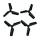 thumbnail image 4 of Hélices RC 4 Uds., ligeras, fáciles de instalar, duraderas, 3 para x72S, espuma Quadcopter, planeador, accesorios de repuesto para aviones, 4 of 9