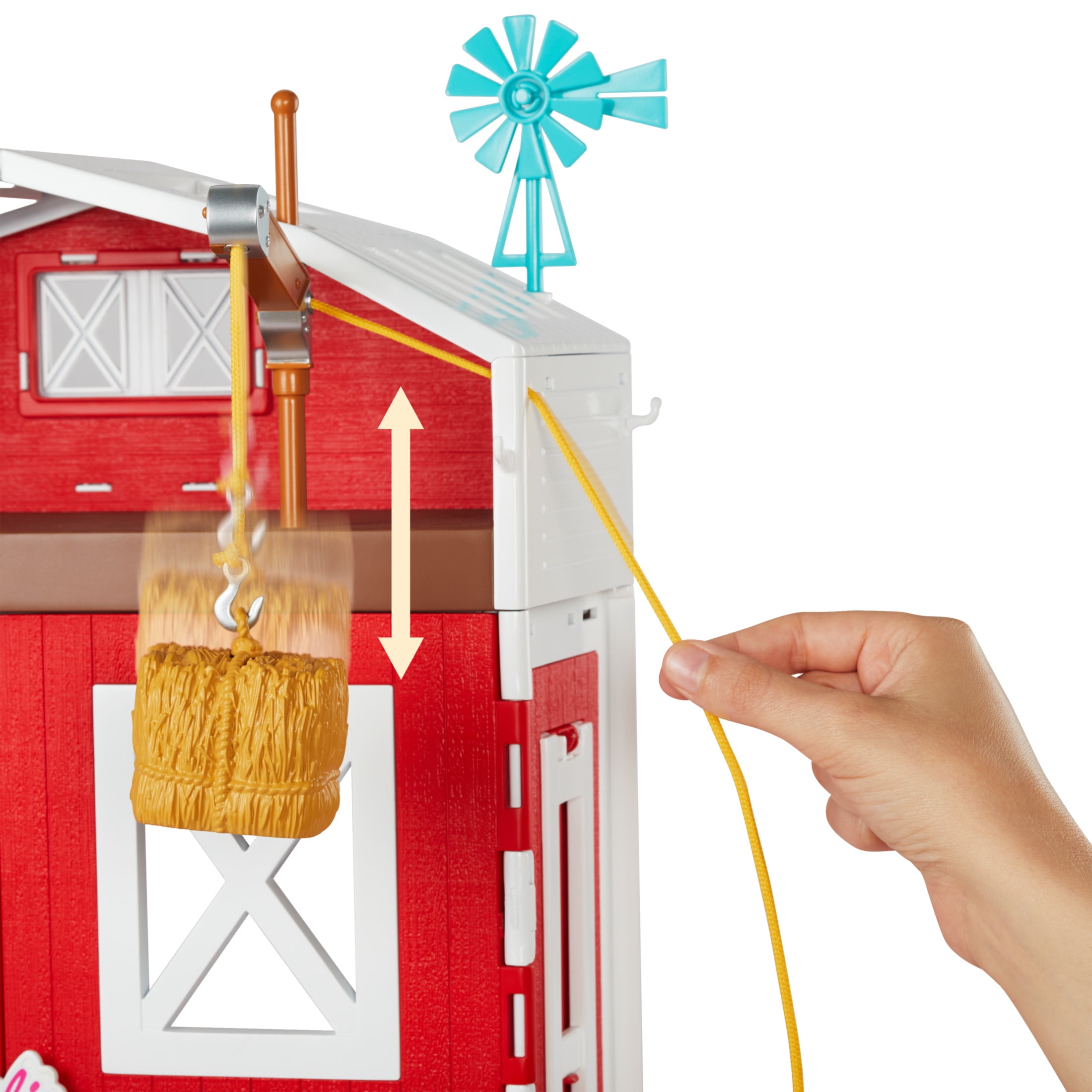 Barbie Horse Barn Playset with 25+ Feeding & Grooming Accessories [Walmart Exclusive]