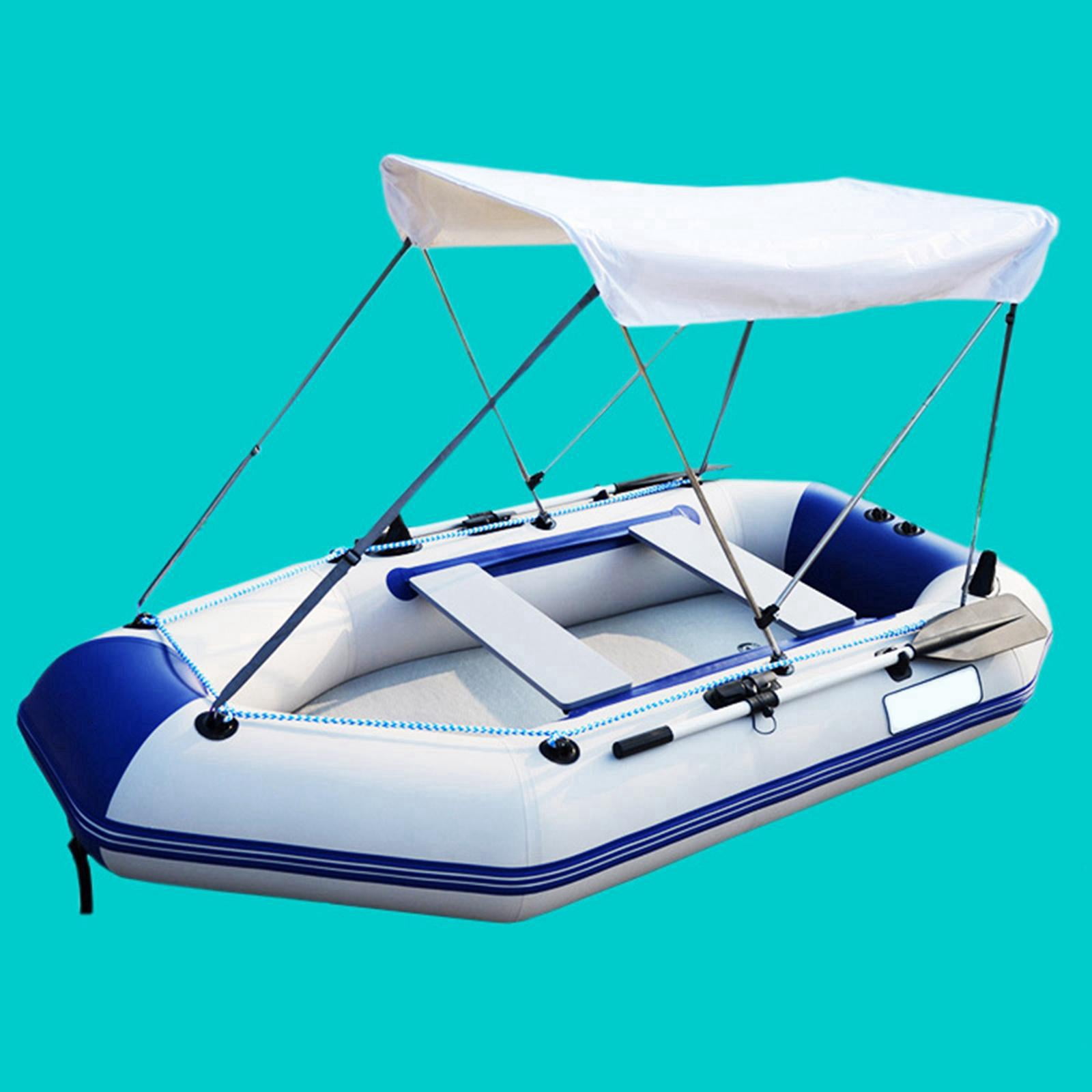 Baoblaze Bimini Top for Inflatable Boat Boat Sun Shade Top Cover Sturdy Kayak Accessories