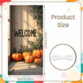 thumbnail image 2 of Wooden Welcome Sign Halloween Autumn Decor Pumpkins Thanksgiving Harvest for Fall Decoration Outdoor Indoor Home, 2 of 9