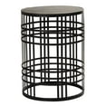 thumbnail image 3 of FirsTime & Co.® Industrial Weave Table, Industrial, Painted, Round, Metal, 16 x 16 x 22 in, 3 of 6