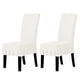 thumbnail image 1 of Funda Elástica para Sillas de Comedor Fácil de Usar 2PCS Crema, 1 of 7
