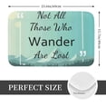 thumbnail image 2 of Pofeuu Not All Those Who Wander Are Lost1 Print Flannel Doormats Rug16"x24"Rug Washable Doormats Indoor Outdoor Rugs for Layered Front Door Mats, Porch, Kitchen, Entryway, 2 of 7