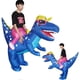thumbnail image 4 of Blue Glasses Tyrannosaurus Inflated Costume Comfortable Lightweight Show Costume for Unisex Women Men, 4 of 4
