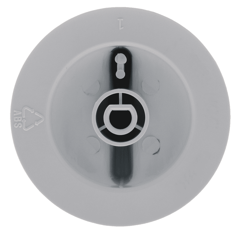 Dryer Timer Knob, White, for General Electric, AP2042269, PS266954, WE1X1263