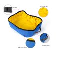 thumbnail image 4 of Foldable Cat Litter Box Portable Outdoor Collapsible Travel Pet Waterproof Toilet Litter Pan, 4 of 9