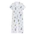thumbnail image 3 of Set Pijama Peanuts para Mujer, Blanco, Talla G, 2 Piezas, 3 of 4