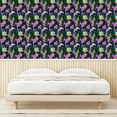 Ambesonne Jungle Art Peel & Stick Wallpaper for Home, Dark Floral