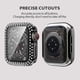 thumbnail image 5 of 9 piezas compatibles con Apple Watch Case de 38 mm para SE Series 3 2 1 con protector de pantalla de vidrio templado, 5 of 5