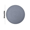 thumbnail image 3 of Insulation Mat under $5! Yannianjz Silicone Hot Pad Trivet, 20.5cm Round Heat Resistant Mat for Kitchen, Non-Slip Pot Holder, Table Placemat, Waterproof Oil Proof Insulation, 3 of 6