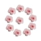 thumbnail image 2 of 10 piezas de adornos de cabezas de flores de rosas artificiales boda nupcial Rosa claro, 2 of 9