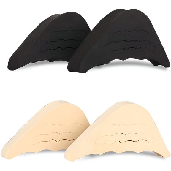 TELOLY 2 Pairs Shoe Filler,Toe Filler & Shoe Inserts to Make Big Shoes Fit,Adjustable Shoe Filler Unisex Shoe Inserts for Men & Women,Pumps,Flats,Sneakers