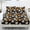 Cute Ghost Pumpkin Bat, variant on COEQINE Twin Size Sheet Set Soft Wrinkle Free 3 Pieces Bed Sheets Set with Deep Pocket Bedsheet & Pillowcases for Halloween Home Decor, Pumpkin Skull Oak Leaves