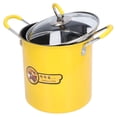 thumbnail image 3 of Pan 3L Mini Deep Fryer Pot Stainless Steel Japanese Frying Pot with Oil Filter Rack Lid for Home Kitchen, 3 of 8