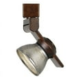 thumbnail image 2 of Cal Lighting HT-999-LED Metal Track Fixture w/ Mesh Shade in Rust Brown/Silver, 2 of 3