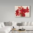 thumbnail image 3 of Trademark Fine Art 'Holiday Amaryllis' Canvas Art by Joanne Porter, 3 of 3