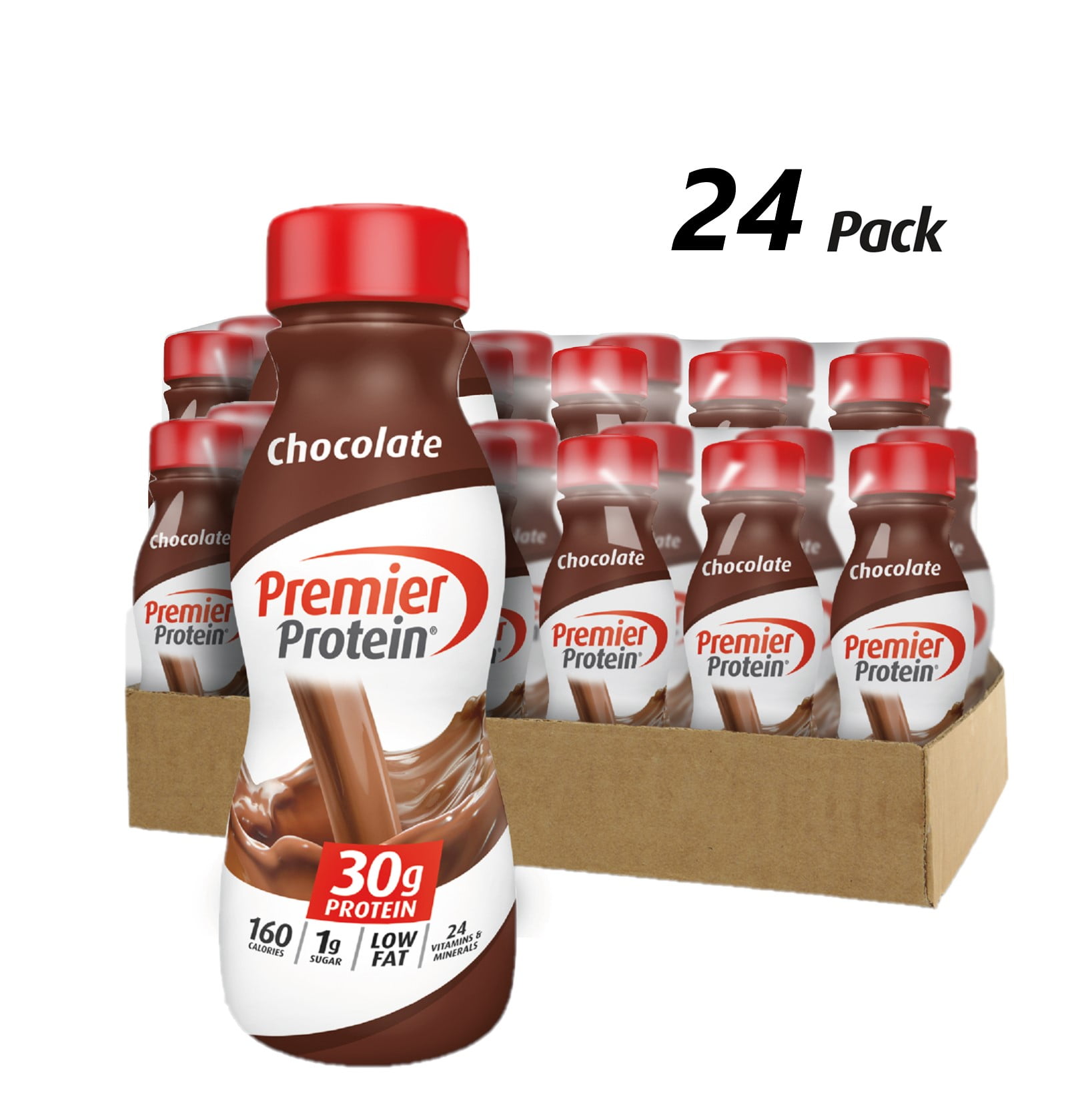Premier Protein Shake,Flavor Chocolate, 11.5 Oz 24 Pack