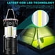 thumbnail image 2 of Linternas de camping, linterna led recargable y con batería, 4 modos de luz, lúmenes altos, portátil con base de imán, compacto compatible con acampar H Afortunado Sencillez, 2 of 5