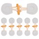 thumbnail image 1 of unbranded 6 Pares De Botones Toggle Para Abrigo Y Ropa Multifuncional En Cuero Y Madera Con Color Gris, 1 of 8