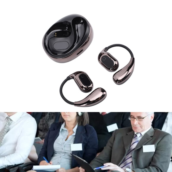 Language Translator Earbuds, AI Translation Earbuds Real Time with 80 Languages & Accents Online, 5H Worktime Translator Device with APP Support Music and Calling